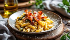 Pasta carciofi e guanciale: il primo piatto romano da fare in 20 minuti con carciofi di stagione