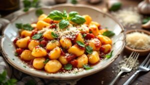 Gnocchi alla sorrentina al forno: filanti e gratinati con mozzarella di bufala campana