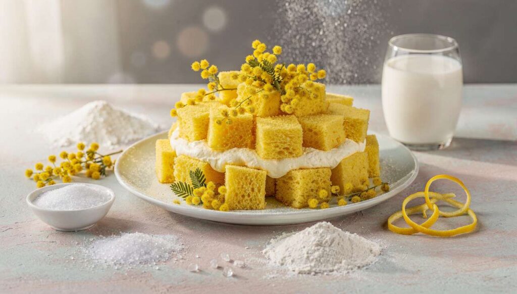Dolci Mimosa per la festa della Donna semplici facili irresistibili