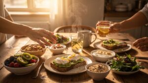 Come i ritmi circadiani influenzano l'assorbimento dei nutrienti durante la giornata