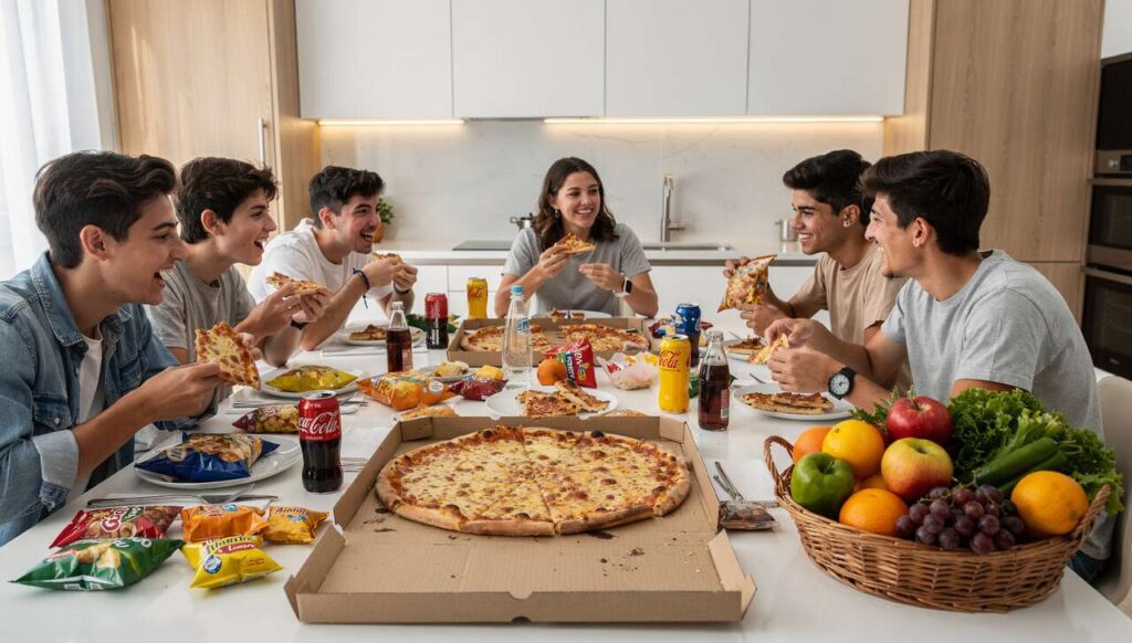 Perché i cibi ultraprocessati stanno sostituendo frutta e verdura nella dieta dei giovani italiani