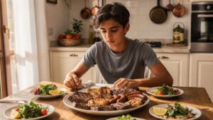 Il 47% dei ragazzi italiani mangia troppa carne: i rischi per la salute secondo la SINU